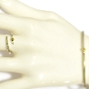 Gold Rain Drop adjustable sterling silver ring Rain drop 97,00&nbsp;€