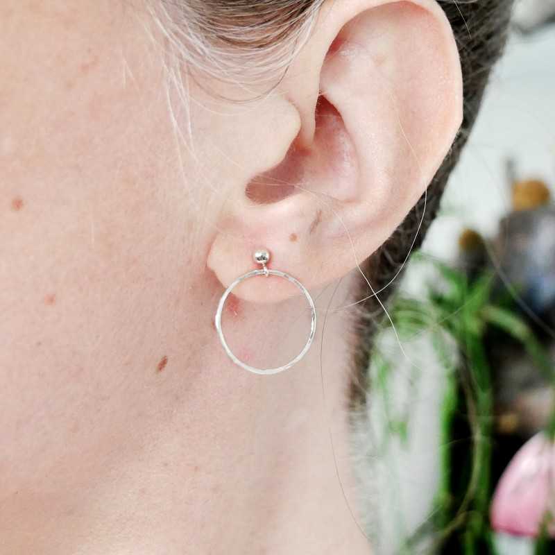 Boucles d'oreilles pendantes MAYA personnalisables - Ortilys