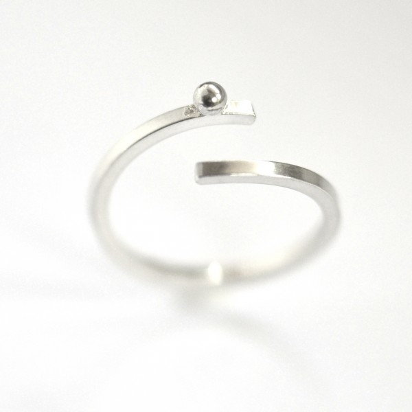 Rain Drop sterling silver adjustable Ring Rain drop 57,00 €