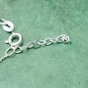 Multiple circles necklace in recycled and upcycled 925 silver collection Maya handmade