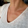 Maya Wolke Halskette aus recyceltem und upgecyceltem 925er Silber, ...