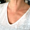 Maya little cloud necklace in recycled and upcycled 925 silver Maya...