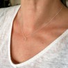 Maya little cloud necklace in recycled and upcycled 925 silver Maya...