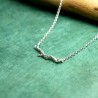 Branch sterling silver minimalist necklace Eda Desiree Schmidt Paris