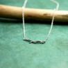 Branch sterling silver minimalist necklace Eda Desiree Schmidt Paris