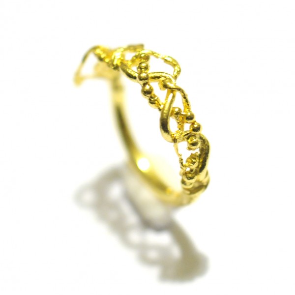 Volubilis ring. Fine golded bronze. Volubilis 55,00 €