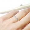 Broad bark wedding ring in recycled 925 silver for women and for me...