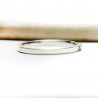Bague feuille empilable argent 925 recyclé pour femme et pour homme...