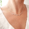 Collier femme branche en argent massif de la collection Eda Desiree Schmidt Paris