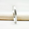 Stapelbarer Sandgestrahlt Ring aus recyceltem 925er Silber für Dame...