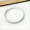 Stapelbarer Sandgestrahlt Ring aus recyceltem 925er Silber für Dame...