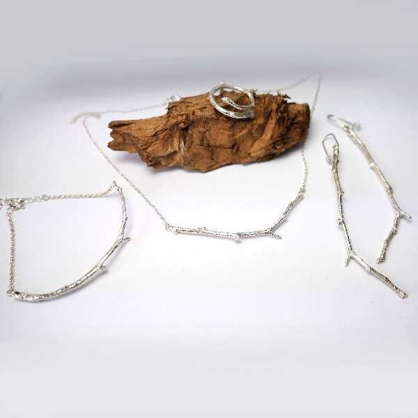 Branch sterling silver necklace Desiree Schmidt Paris Eda 77,00 €
