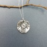 Morning Dew small Sterling silver necklace