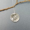 Morning Dew small Sterling silver necklace