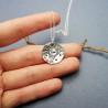 Collier femme fabriqué en France Rosée du Matin en argent massif 925/1000 Desiree Schmidt Paris