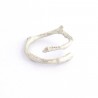 Bague branche ajustable en argent 925 de la collection Eda