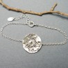 Bracelet ajustable Rosée du Matin en argent 925 recyclé