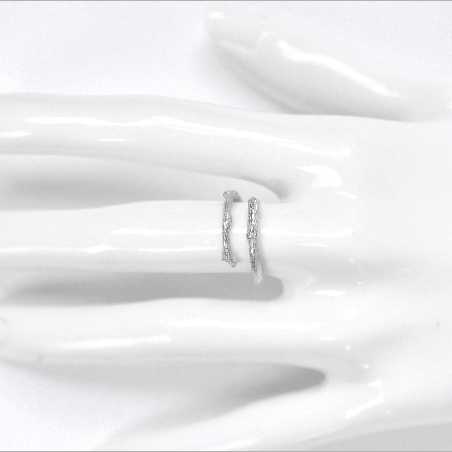 Zweig verstellbarer Ring aus Sterling Silber Eda 57,00 €