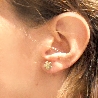 Sterling silver small flowers Sakura earrings Sakura 37,00&nbsp;€