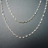 Sautoir pastilles motifs soleils en argent 925 recyclé minimaliste
