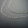 Sautoir pastilles motifs soleils en argent 925 recyclé minimaliste