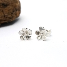 Sterling silver small flowers Sakura earrings Sakura 37,00&nbsp;€