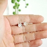 Sterling silver small flowers Sakura earrings Sakura 37,00&nbsp;€
