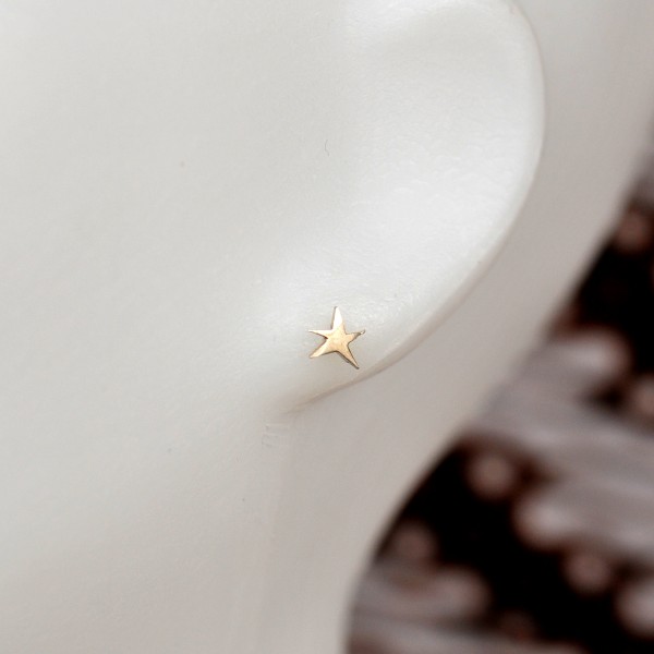 Kleine Stern Ohrringe aus Sterling Silber Sati 27,00 €