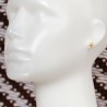 Puces étoile pour femme en argent 925 fabrication française