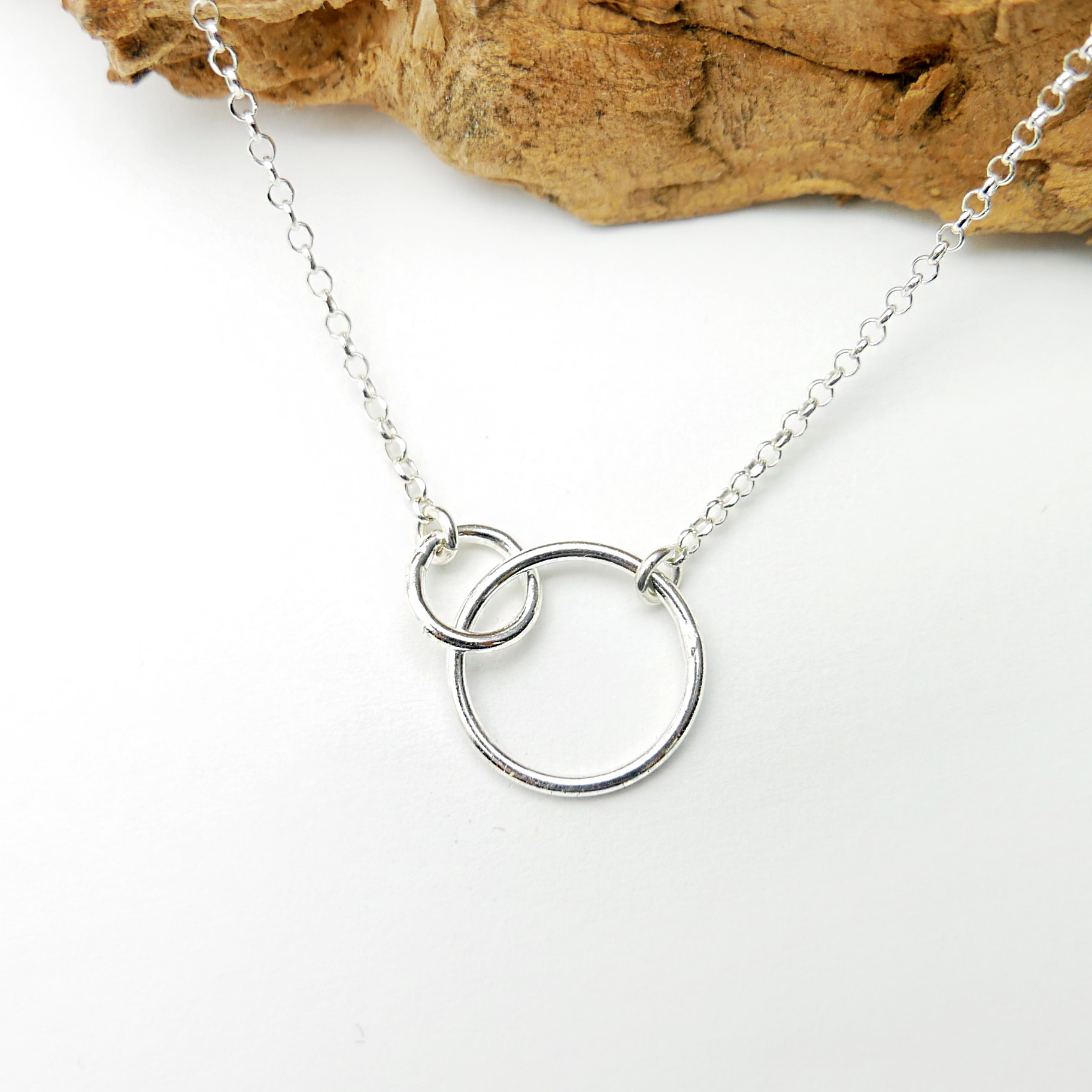 Small silver choker necklace deals