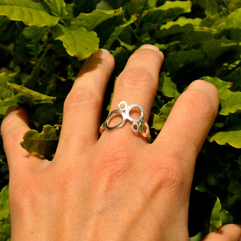 Sterling Silber Bläschen Awa Ring AWA 67,00 € Sterling Silber Bläschen Awa Ring AWA 67,00 €
