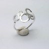 Bague créateur bulles Awa en argent 925/1000
