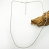Chaine épaisse en argent 925 recyclé minimaliste maille popcorn made in France