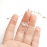 Dünnes 8-mm-Sonnenmedaillenarmband aus minimalistischem recyceltem 925er Silber mit verstellbarer Kette
