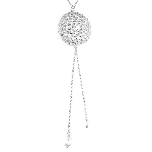Litchi sterling silver long necklace Desiree Schmidt Paris Litchi 97,00 €