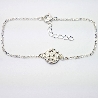 Kleiner Litchi Sterling Silber verstellbarer Armband Litchi 45,00&nbsp;€