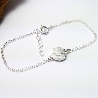 Kleiner Litchi Sterling Silber verstellbarer Armband Litchi 45,00&nbsp;€