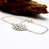 Hübscher Litchi Sterling Silber verstellbarer Armband Litchi 65,00&nbsp;€