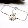 Hübscher Litchi Sterling Silber verstellbarer Armband Litchi 65,00&nbsp;€