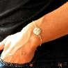 Hübscher Litchi Sterling Silber verstellbarer Armband Litchi 65,00&nbsp;€