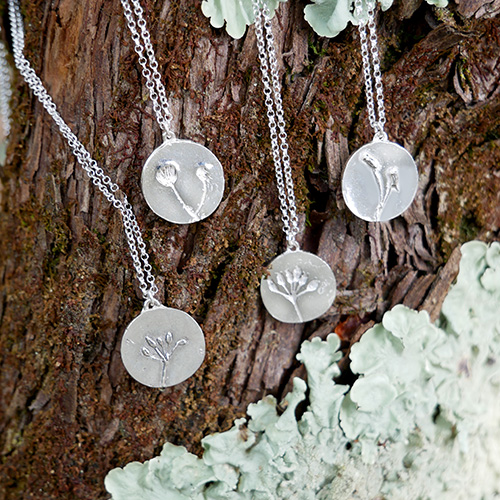 jewelry inspired by nature 925 silver made in France